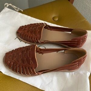 Nisolo Huarache, Size 6.5, Only worn once